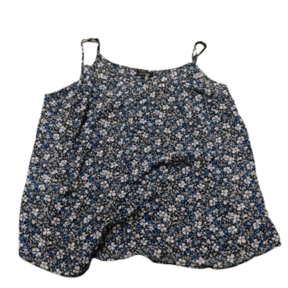 1.State Womens Floral V Neck Camisole Top Sz 2X
